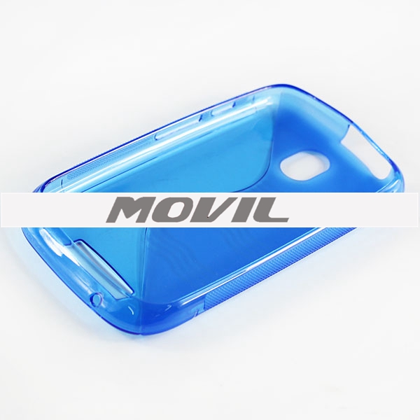 NP-2161 Forma de S TPU  funda para BMOBILE AX620-1